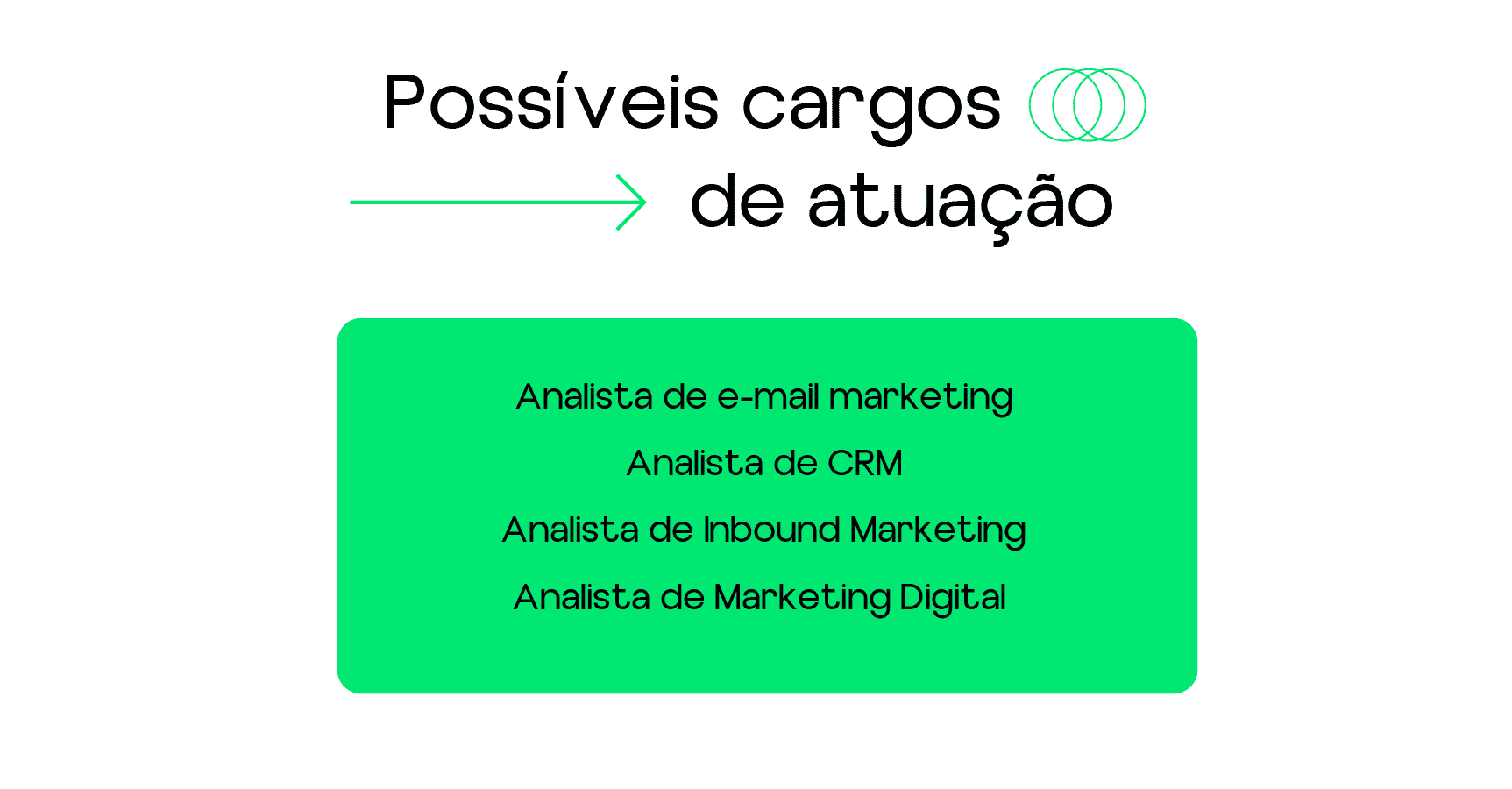 áreas de email marketing