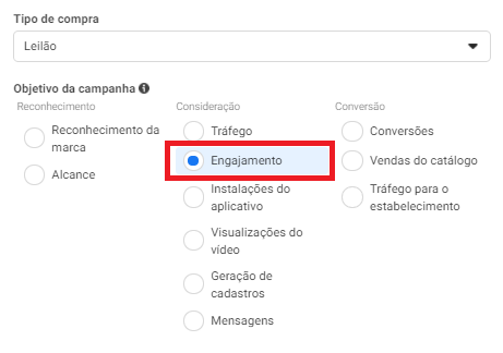 campanha de engajamento no facebook