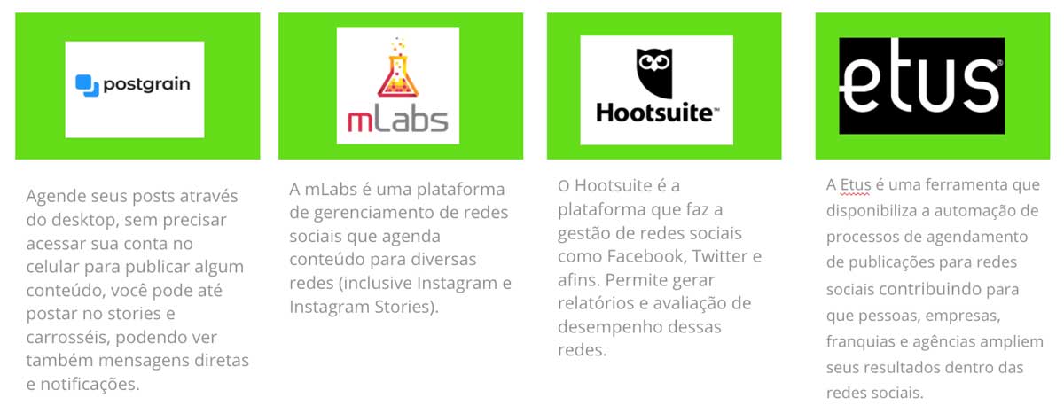 ferramentas de gerenciamento de mídias sociais
