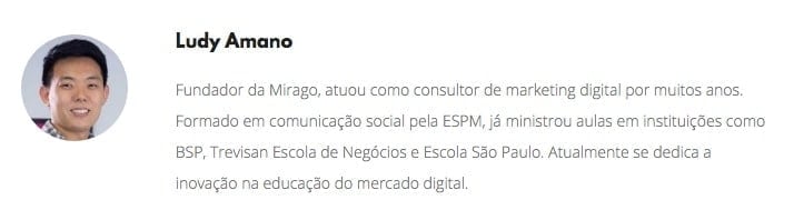 Minibiografia do WordPress