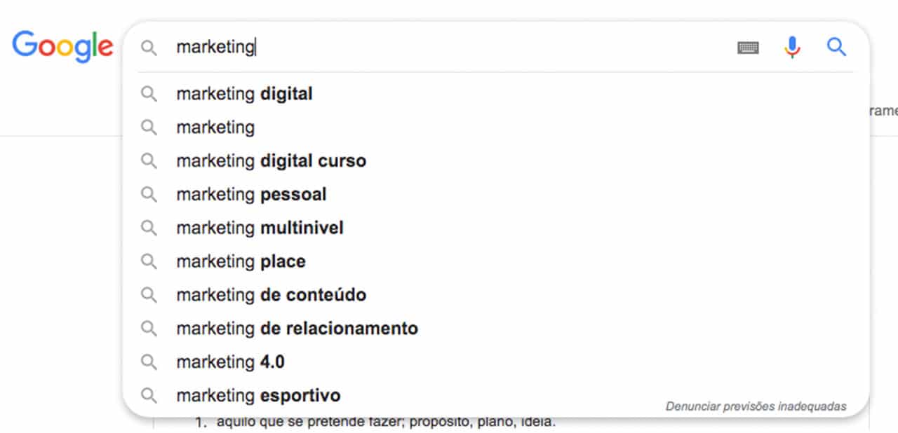 banco de intenções