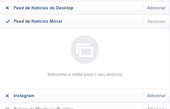 feed de notícias móvel