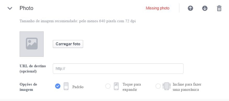 carregar foto facebook canvas