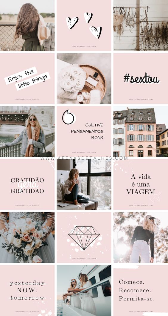 feed do instagram fotos de respiro
