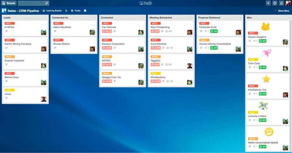 trello ferramenta de marketing digital
