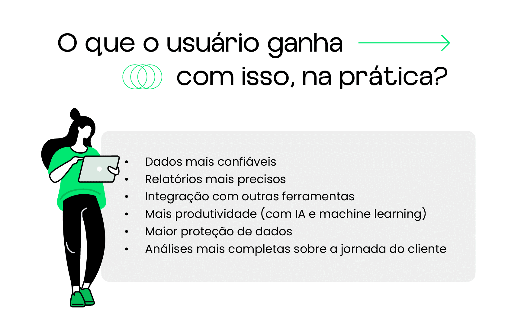 o que o usuário ganha ao ter o GA4, na prática?