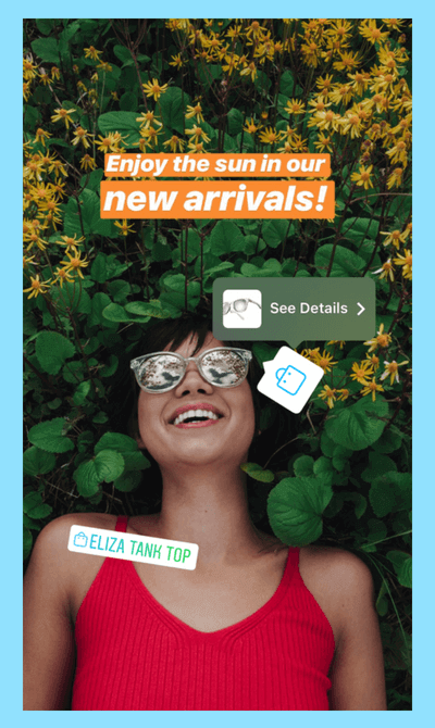 produtos nos stories
