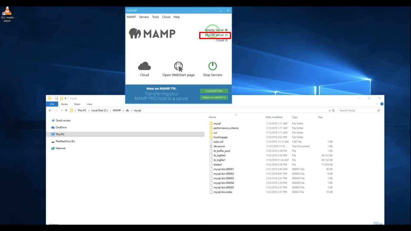 Problema no MySQL do MAMP: não inicia